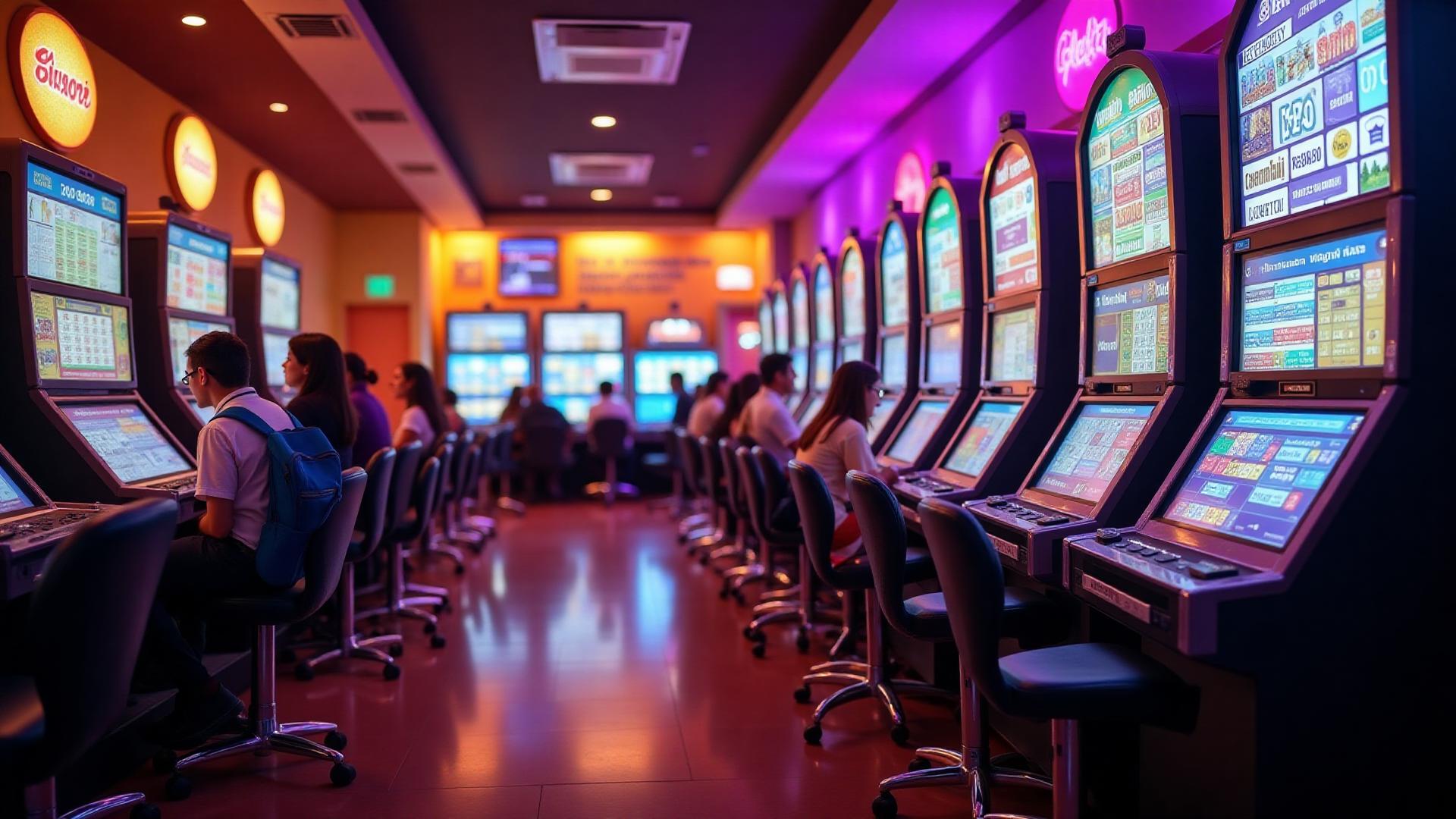 Bingo hall background